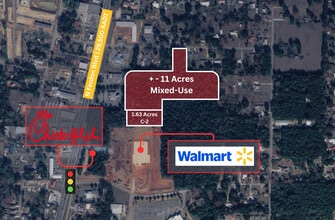 Industrial Drive & 3rd Avenue, Crestview, FL - Aerial map view - Image1