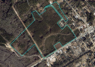 323 E Cypress St, Ludowici, GA - AERIAL map view