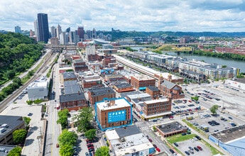 2124 Penn Ave, Pittsburgh, PA - Aerial  map view