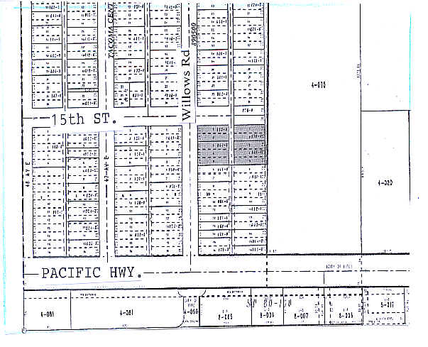 1407 Willows Rd E, Fife, WA à louer - Plan cadastral - Image 2 de 2