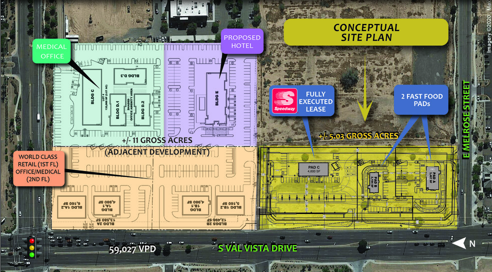 S Val Vista Dr, Gilbert, AZ à vendre - Plan de site - Image 1 de 1