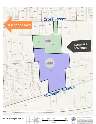 More details for 985 E Cross St, Ypsilanti, MI - Land for Sale