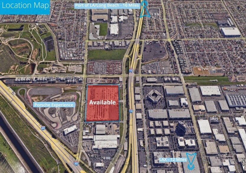 20151 S Main St, Carson, CA for lease - Aerial - Image 2 of 3