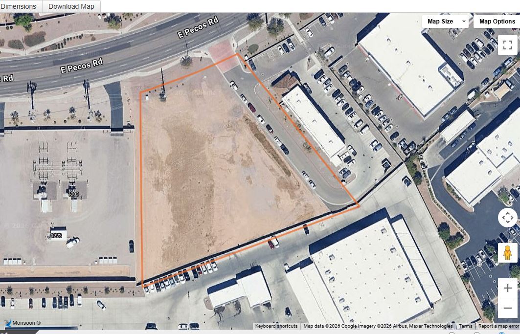1234 Pecos Road Rd, Gilbert, AZ for sale Plat Map- Image 1 of 4