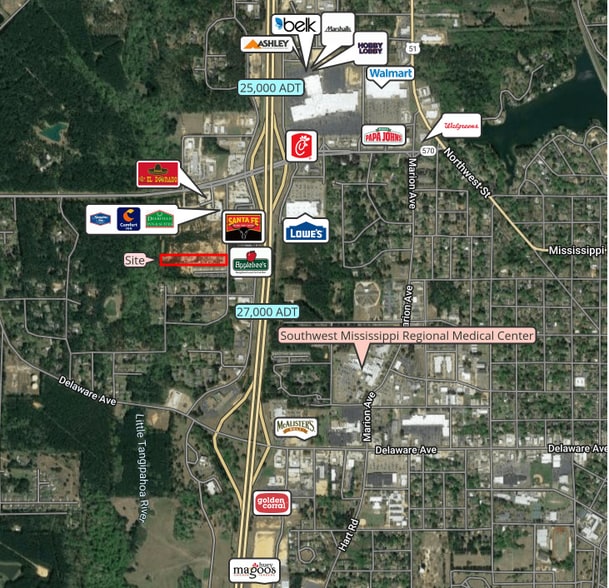 Cheyenne, Mccomb, MS à vendre - Aérien - Image 1 de 3