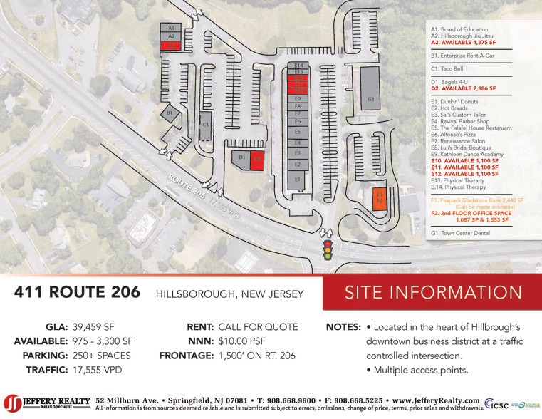 411 Us Highway 206, Hillsborough, NJ for lease - Building Photo - Image 2 of 3