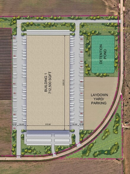3600 FM 2001, Lockhart, TX for lease - Site Plan - Image 2 of 11