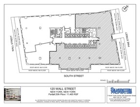 120 Wall St, New York, NY à louer Plan d’étage- Image 2 de 5