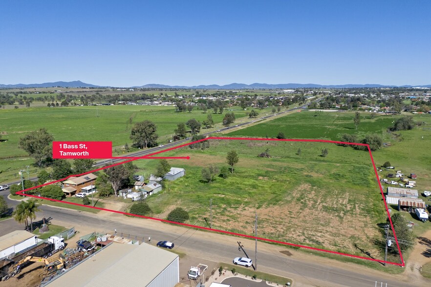 1 Bass St, Tamworth à vendre - Aérien - Image 3 de 3
