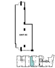 490-500 Front St E, Toronto, ON à louer Plan d’étage- Image 2 de 2