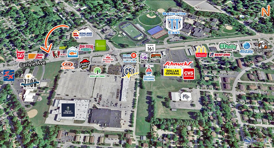 601 Carlyle Ave, Belleville, IL for sale - Building Photo - Image 2 of 9