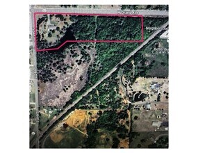 2827 W Grand Ave, Chickasha, OK - aerial  map view