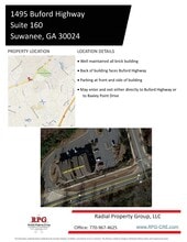 1495 Buford Hwy, Suwanee, GA for lease Building Photo- Image 2 of 2
