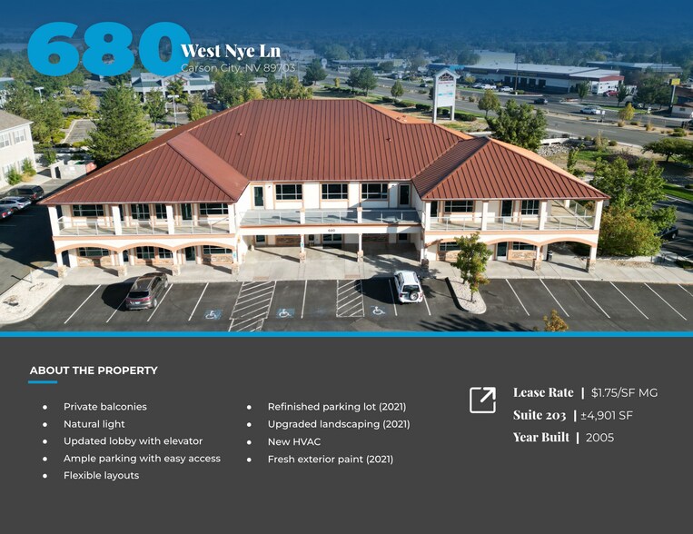 680 W Nye Ln, Carson City, NV à louer - Photo du bâtiment - Image 2 de 5