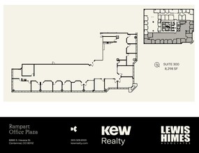 6855 S Havana St, Centennial, CO à louer Plan de site- Image 2 de 7