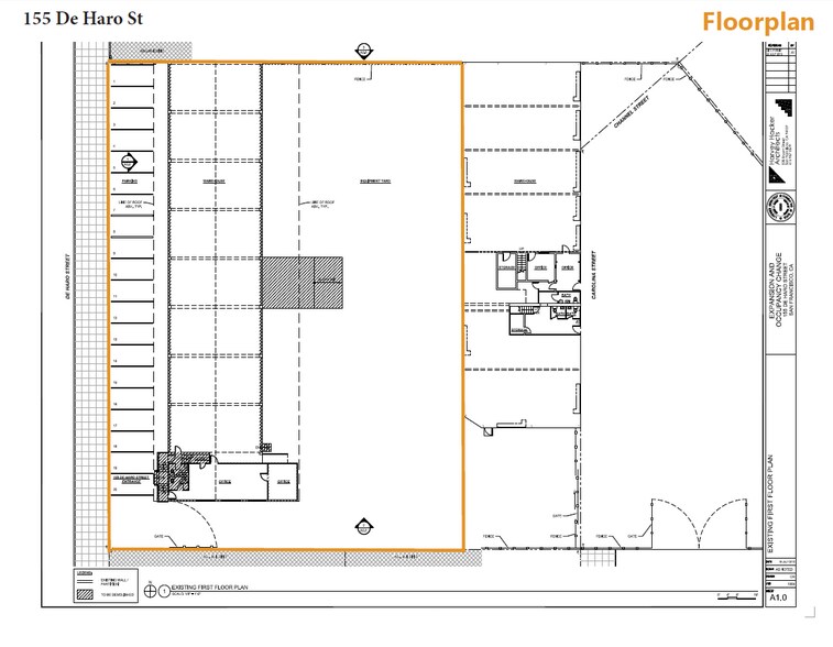 155 De Haro St, San Francisco, CA à louer - Plan d’étage - Image 1 de 5