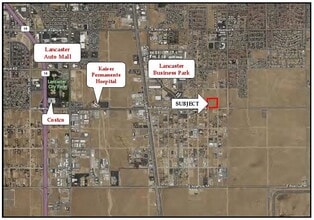 Avenue L, Lancaster, CA - Aerial  map view - Image1