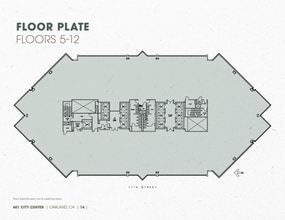 601 12th St, Oakland, CA for lease Floor Plan- Image 1 of 3