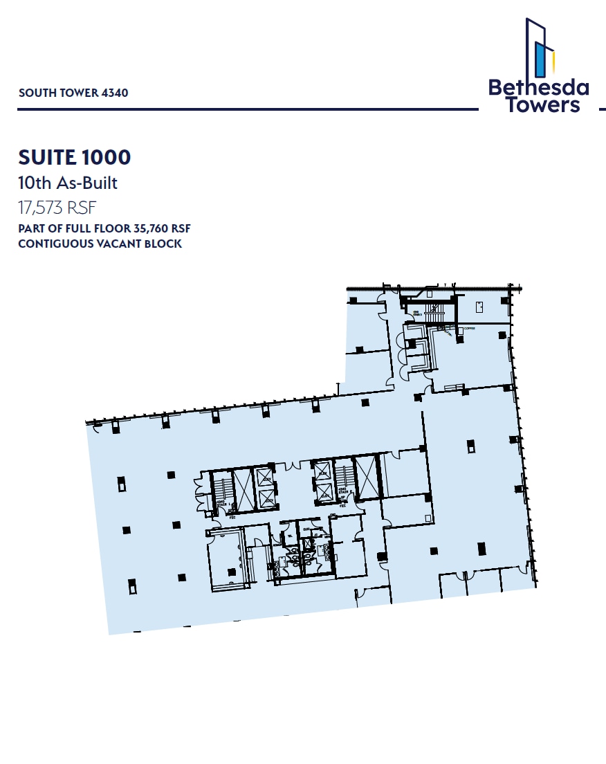 4340 East-West Hwy, Bethesda, MD for lease Floor Plan- Image 1 of 1