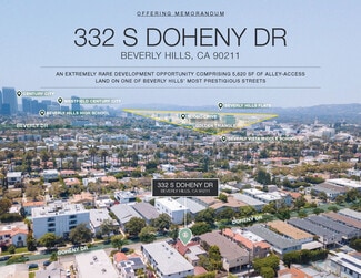 More details for 332 S Doheny Dr, Beverly Hills, CA - Land for Sale