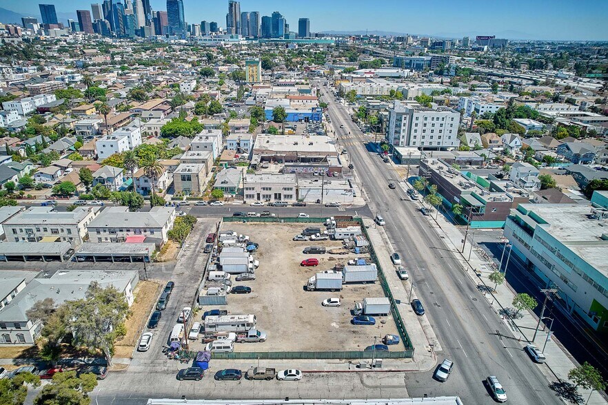 1481 W Washington Blvd, Los Angeles, CA à vendre - Aérien - Image 2 de 3