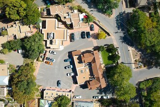 417 E Palace Ave, Santa Fe, NM - AERIAL  map view