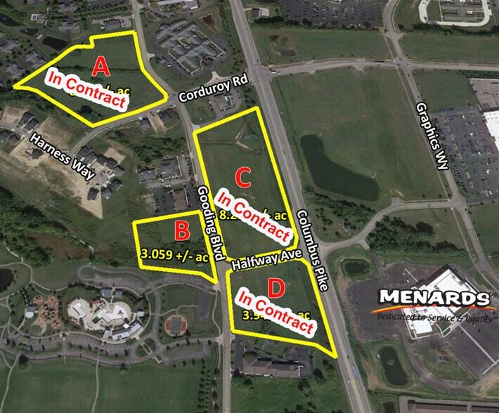 0 Gooding Blvd, Delaware, OH à vendre - Aérien - Image 2 de 6