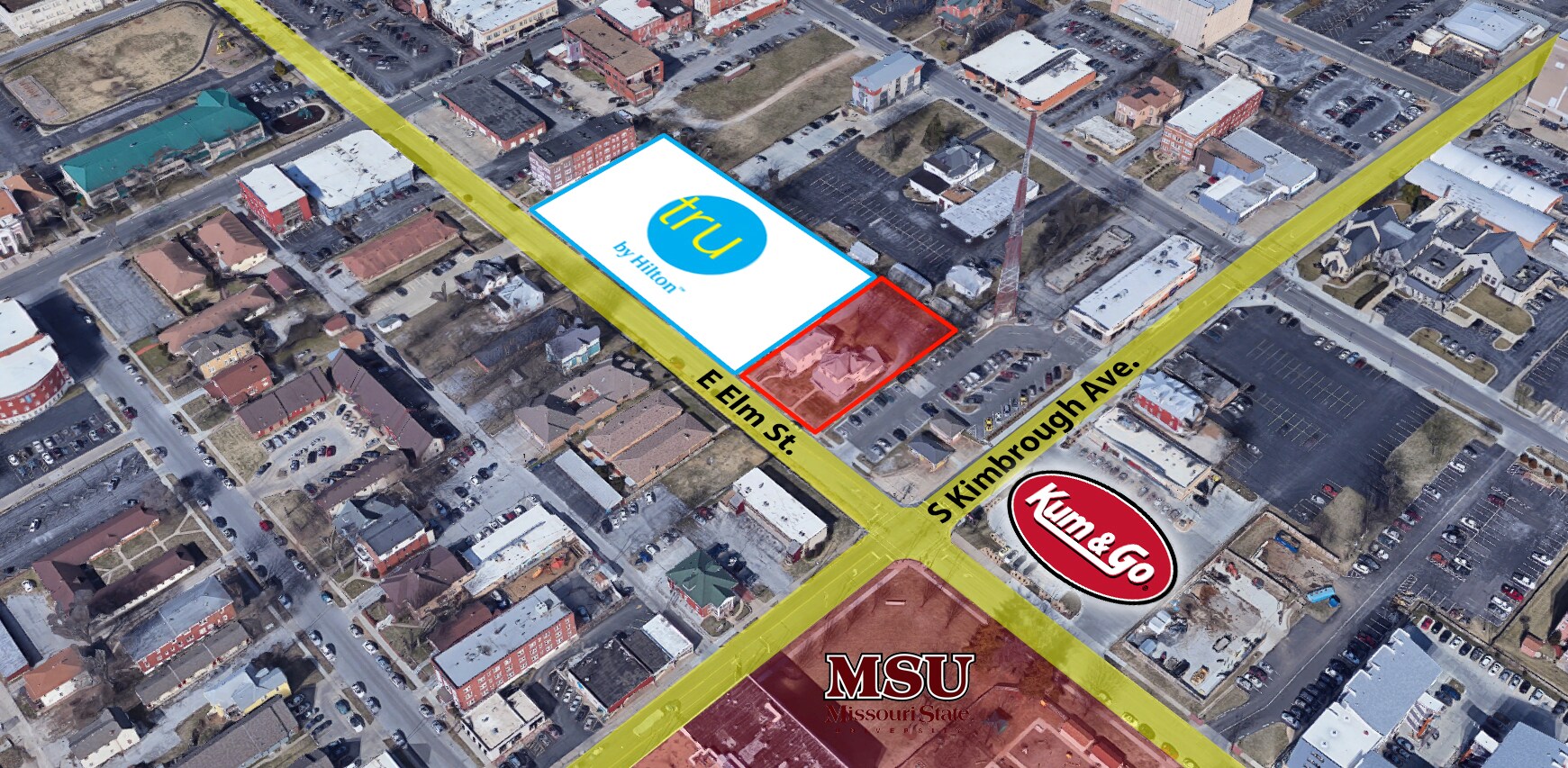 517 E Elm St, Springfield, MO à louer Photo principale- Image 1 de 2