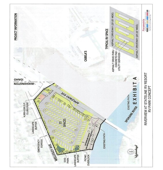 Swc Of Wellesley Avenue & Appleway Ave, Otis Orchards, WA à vendre - Plan de site - Image 2 de 2