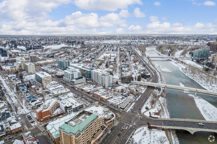 124 10th St NW, Calgary, AB à louer - Aérien - Image 2 de 6