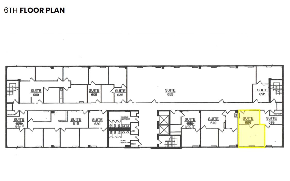 1780 S Bellaire St, Denver, CO for lease Floor Plan- Image 1 of 1