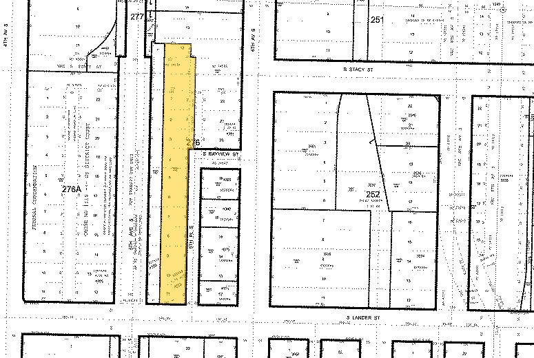 2455 5th Pl S, Seattle, WA for lease - Plat Map - Image 2 of 2