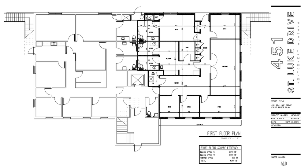 451 Saint Lukes Dr, Montgomery, AL à louer - Photo du bâtiment - Image 2 de 8