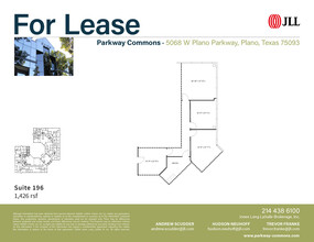 5068 W Plano Pky, Plano, TX à vendre Plan d’étage- Image 1 de 1