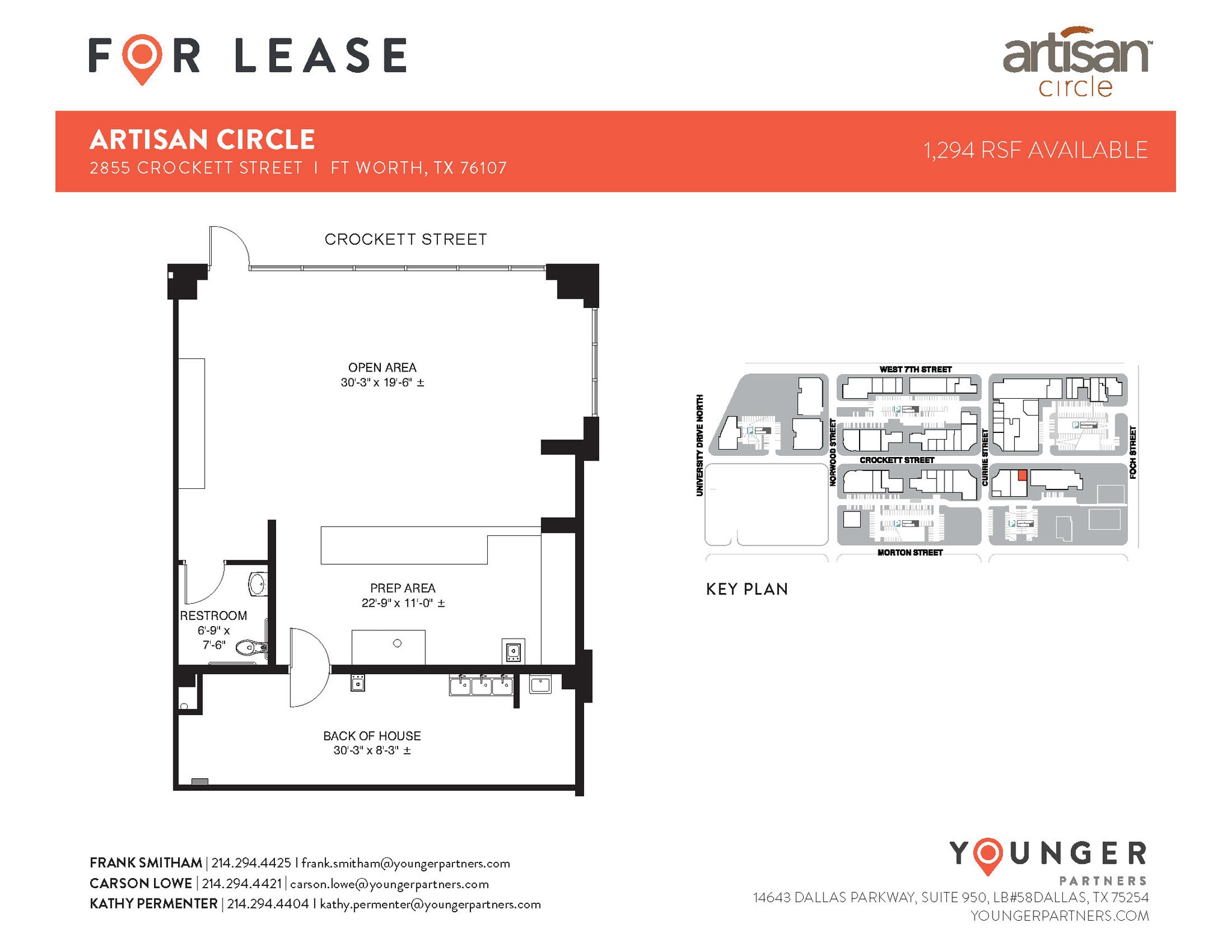 2973 W 7th St, Fort Worth, TX for lease Floor Plan- Image 1 of 1