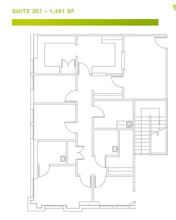 15721-15725 Pomerado Rd, Poway, CA à louer Plan d  tage- Image 1 de 1