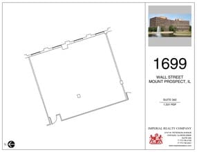 1699 Wall St, Mount Prospect, IL for lease Site Plan- Image 1 of 1