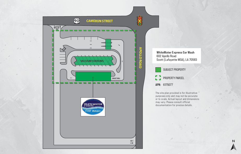 602 Apollo rd, Scott, LA à vendre - Plan de site - Image 2 de 4