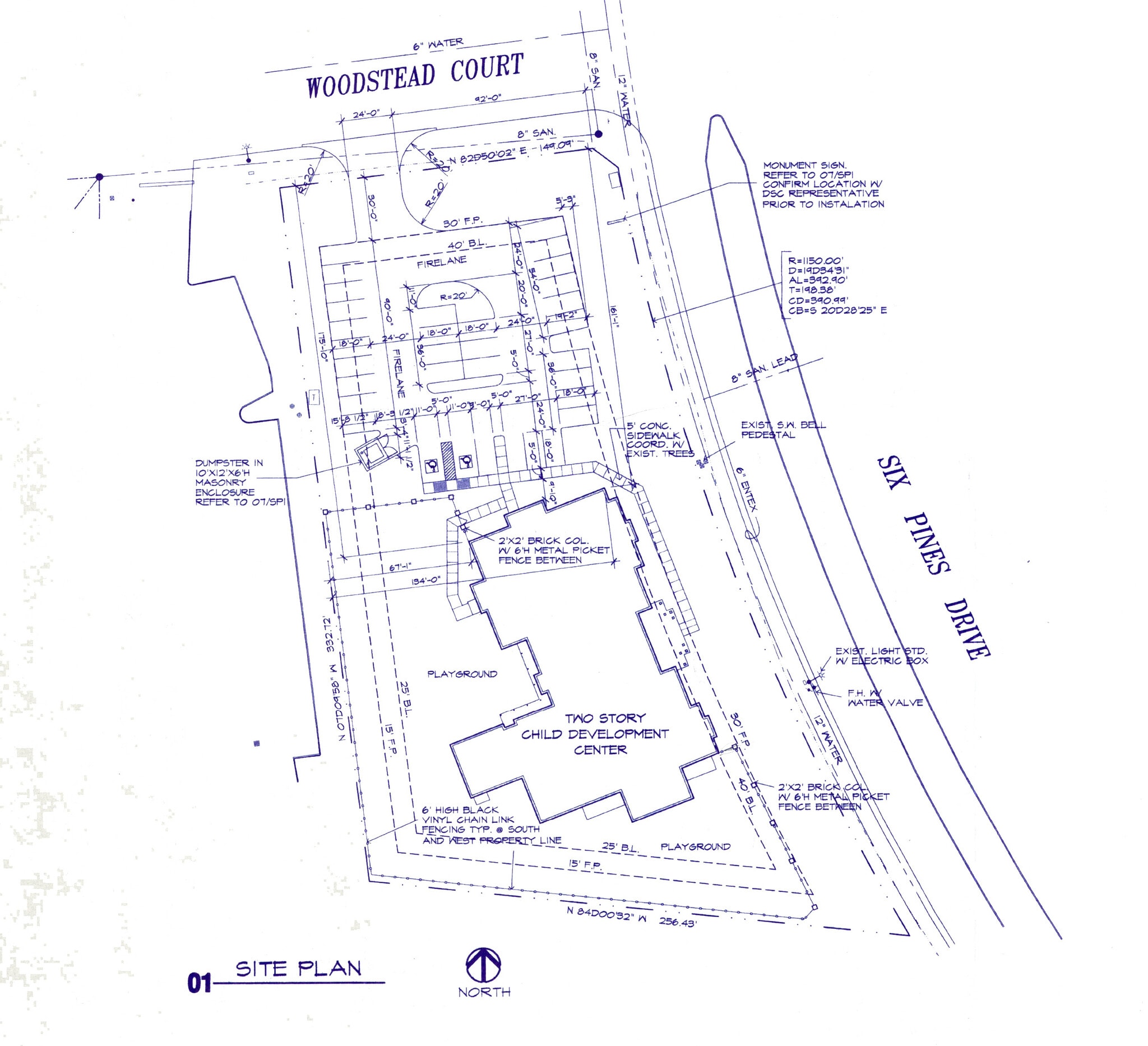 10505 Six Pines Dr, Spring, TX à louer Plan de site- Image 1 de 1