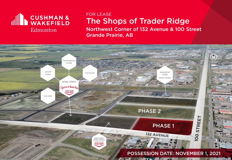 13201 102 St, Grande Prairie, AB à louer - Photo du bâtiment - Image 2 de 7