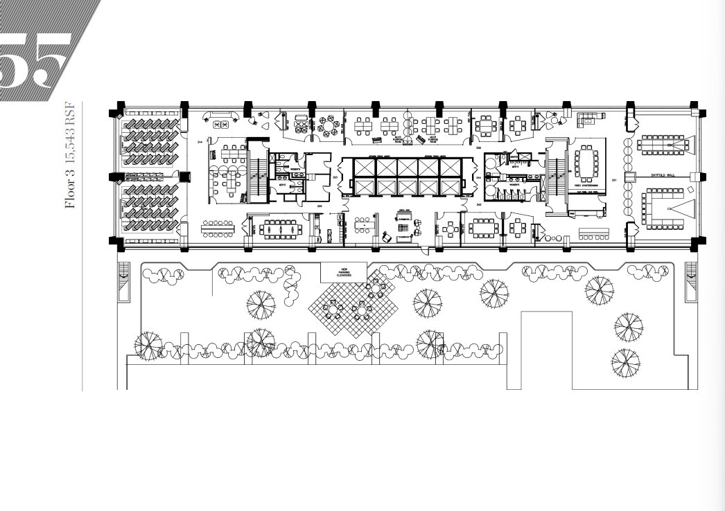 55 Bloor St W, Toronto, ON à louer Plan d’étage- Image 1 de 1