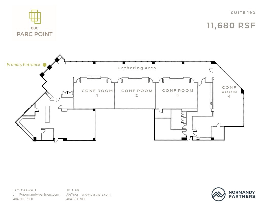 800 Parc Pt, Alpharetta, GA à louer Plan d  tage- Image 1 de 6