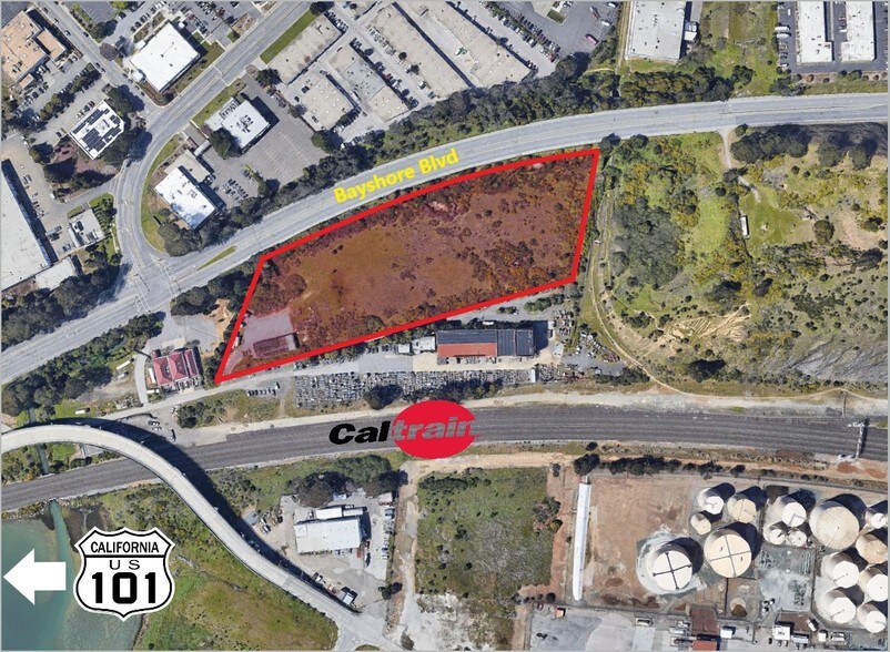 3435 Bayshore Blvd, Brisbane, CA à louer - Photo du bâtiment - Image 2 de 2