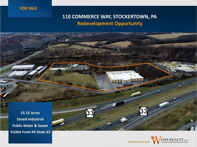 108 Commerce Way, Easton, PA à vendre - Photo du bâtiment - Image 2 de 11