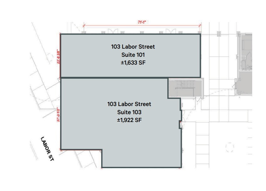 100 Labor St, San Antonio, TX à louer Plan d’étage- Image 1 de 1