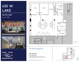 650 W Lake St, Chicago, IL à louer Plan d’étage- Image 1 de 9