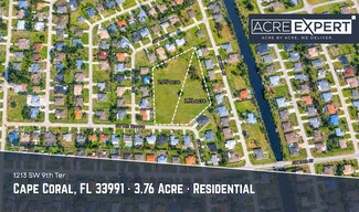 Plus de détails pour 1213 9th Ter, Cape Coral, FL - Terrain à vendre