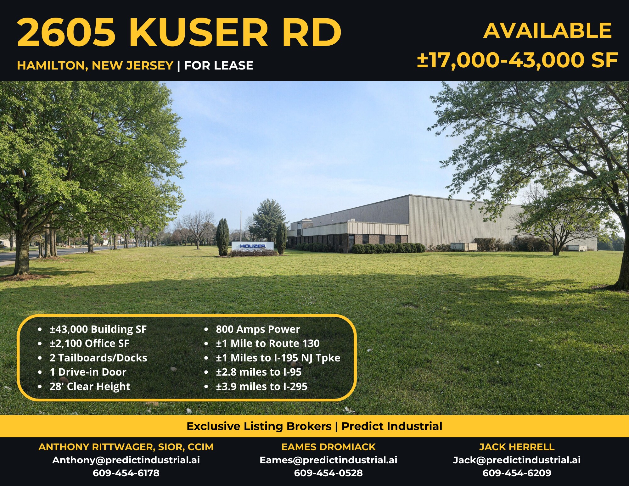 2605 Kuser Rd, Hamilton, NJ for lease Primary Photo- Image 1 of 9