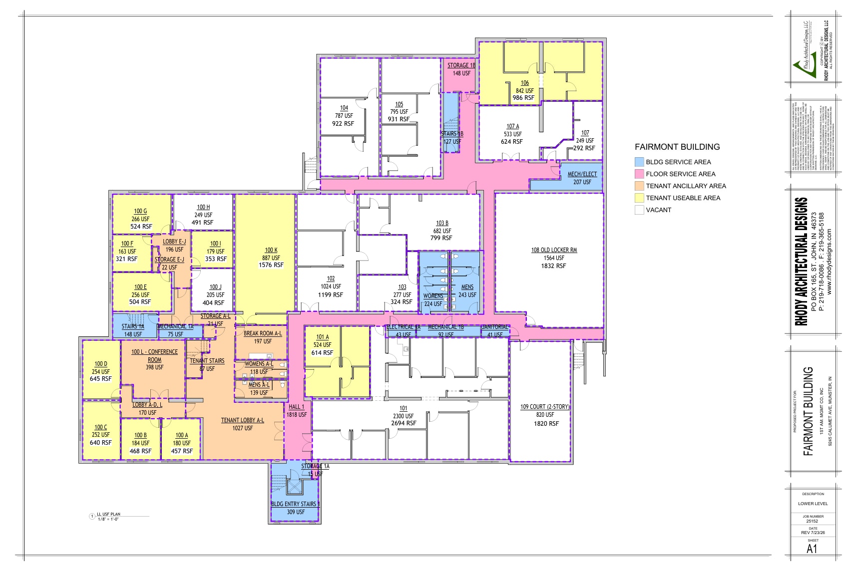 9245 Calumet Ave, Munster, IN à louer Plan d’étage- Image 1 de 1