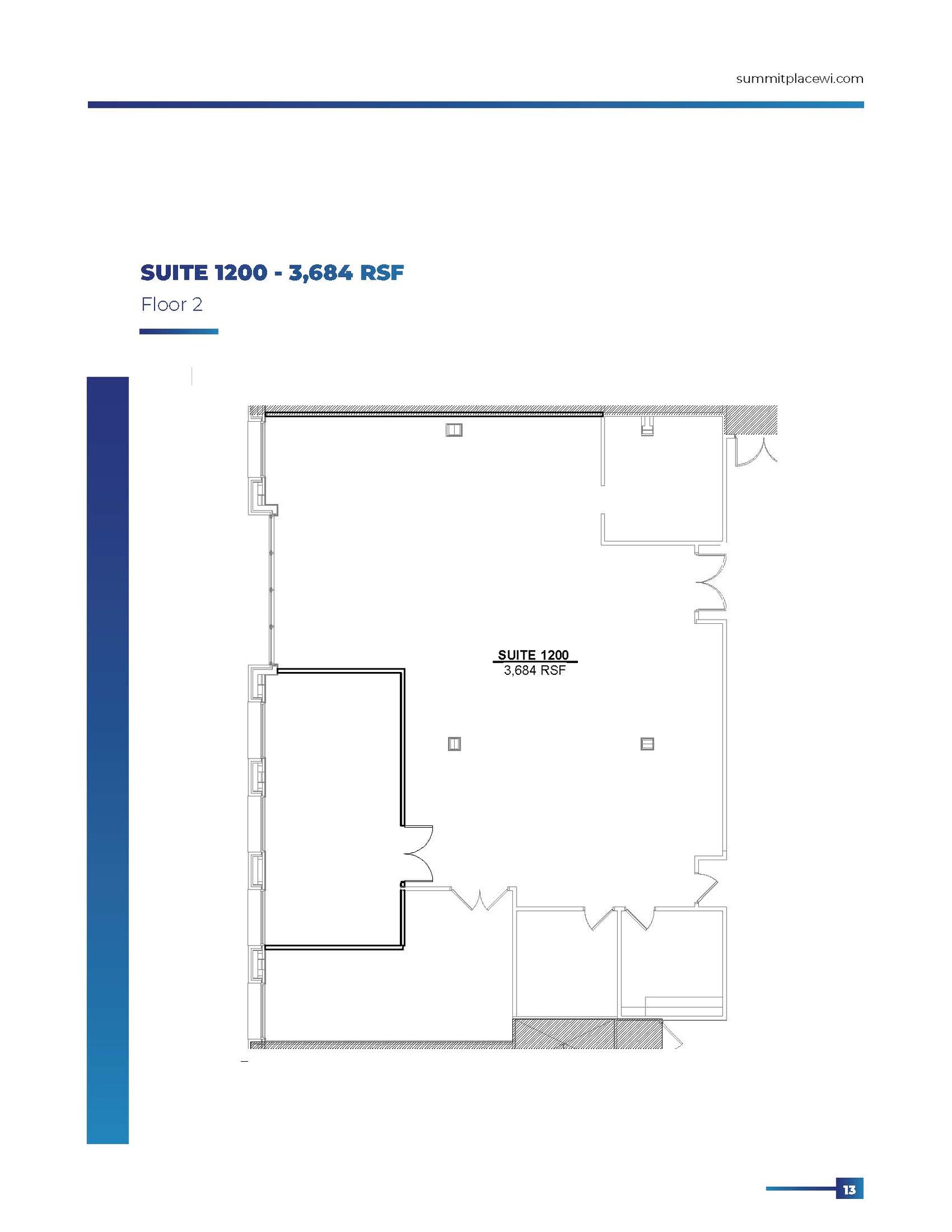 6737 W Washington St, West Allis, WI à louer Plan d  tage- Image 1 de 1